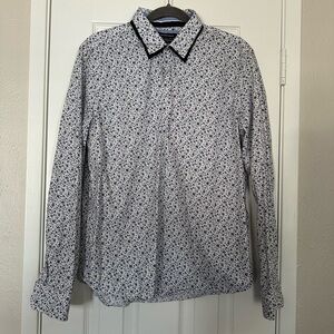 Floral Patterned Men's Dress Shirt